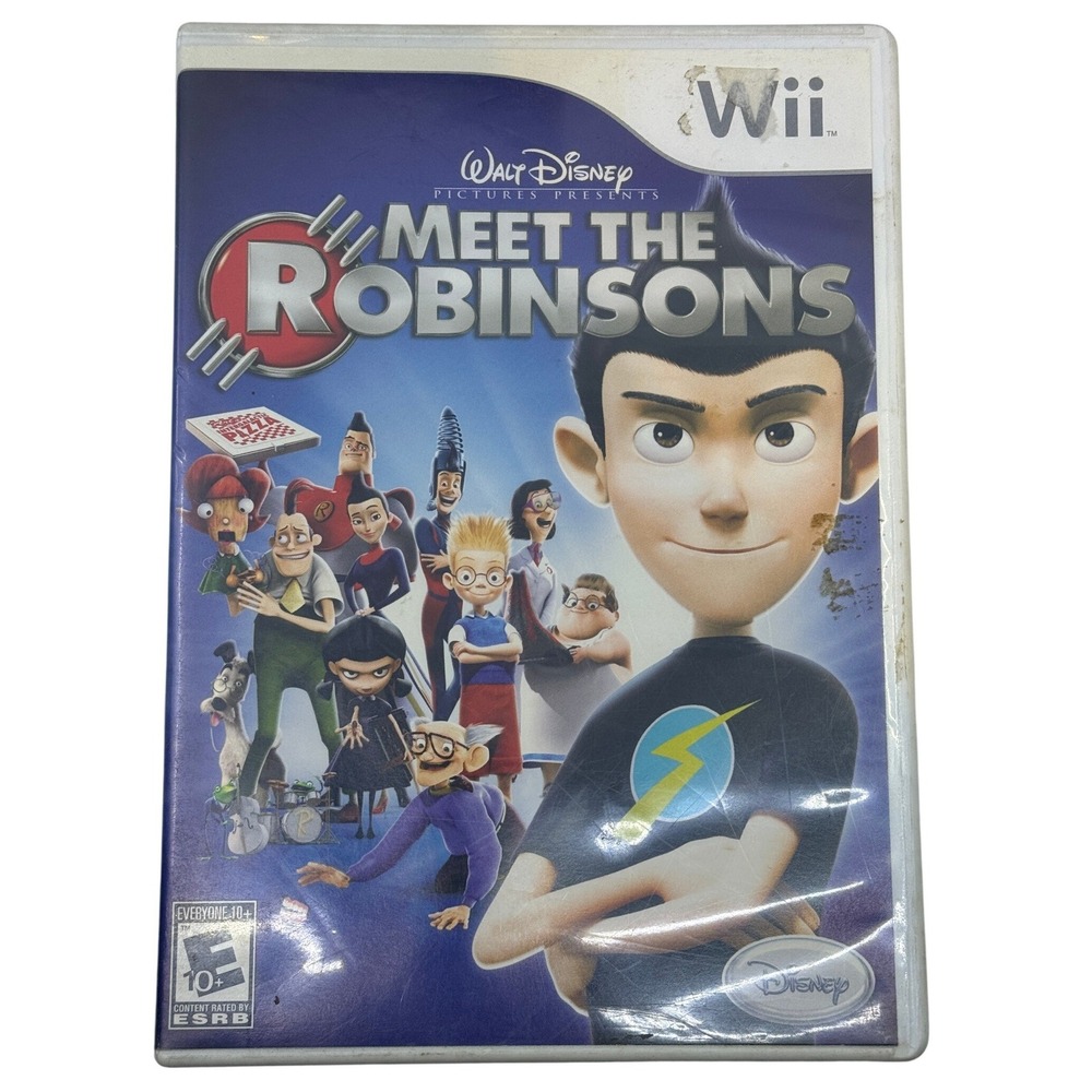 Meet the Robinsons Nintendo Wii Video Game Disney RVL-RRSE-USA